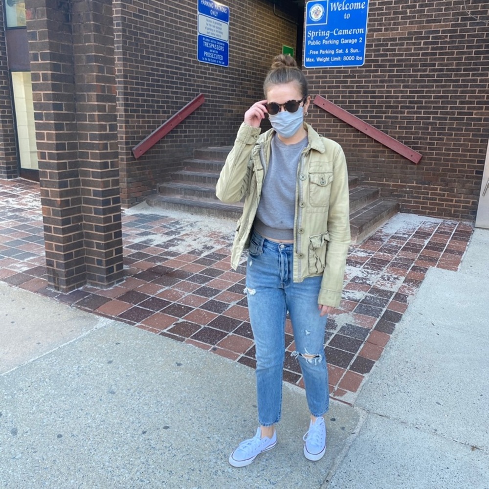 Levi’s 501 distressed boyfriend jeans